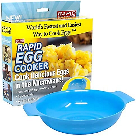 Rapid Egg Cooker - Microwave Delicious Eggs in Less Than 2