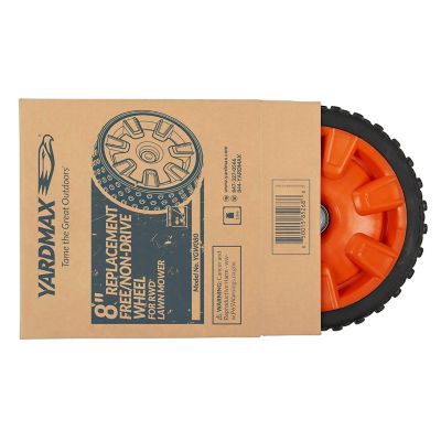 Image showing 5 th YARDMAX 8 in. Replacement Free/Non-Drive Wheel for RWD Lawn Mower, YGW080