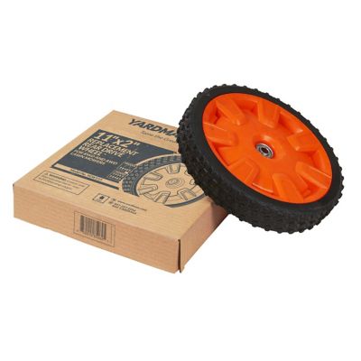 Image showing  11 in. x 2 in. Replacement Rear Drive Wheel for RWD and AWD Lawn Mowers