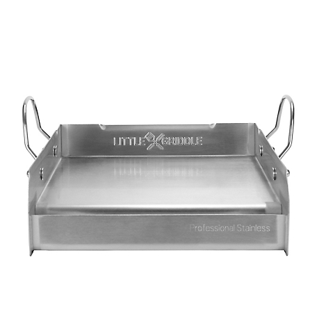 Little Griddle Griddle-Q Professional Series Stainless Steel BBQ Griddle, GQ-120