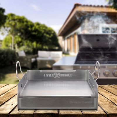 Image showing  Griddle-Q Professional Series Stainless Steel BBQ Griddle, GQ-120