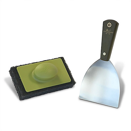 Little Griddle Two pc. Cleaning Kit with Scraper and Scrubber, GK-540