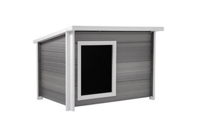 Image showing  Rustic Lodge Outdoor ecoFLEX Dog House