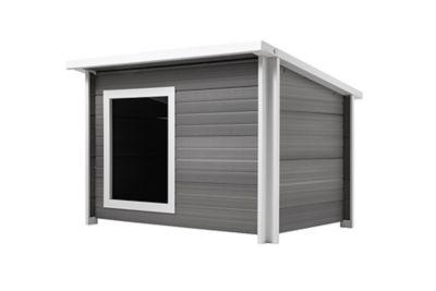 Image showing  Rustic Lodge Outdoor ecoFLEX Dog House