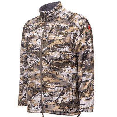 Huntworth Men's Saskatoon Heat Boost Heavyweight Windproof Softshell Hunting Jacket