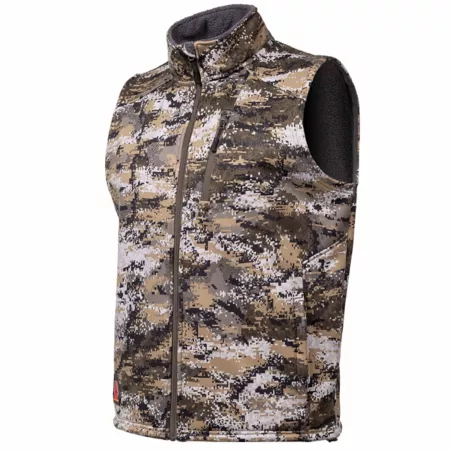 Huntworth Saskatoon Heat Boost Men's Thick Windproof Softshell Vest Hunting Vests