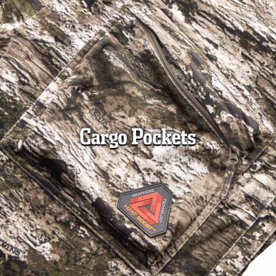 Image showing 6 th Huntworth Men's Matterhorn Heat Boost Heavyweight Lined Waterproof Hunting Bib Overalls