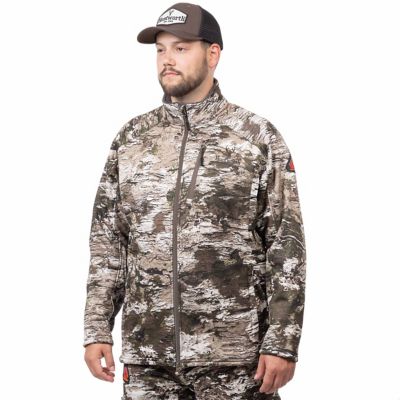 Image showing 4 th Huntworth Men's Saskatoon Heat Boost Heavyweight Windproof Softshell Hunting Jacket