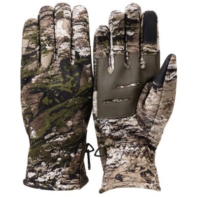 Huntworth Men's Barrow Heat Boost Windproof Softshell Hunting Gloves, 1 Pair