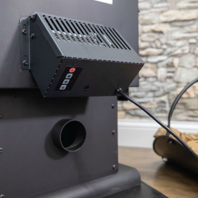 Image showing  Smart Wood Stove Blower Fan Kit