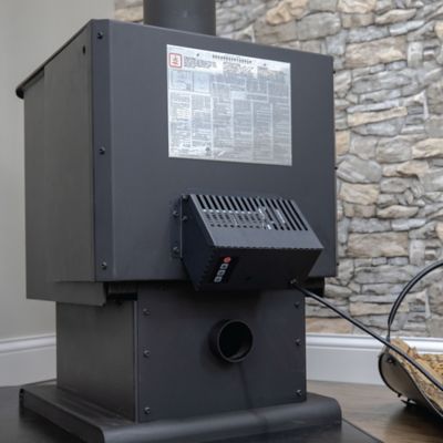 Image showing  Smart Wood Stove Blower Fan Kit