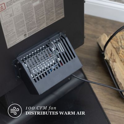 Image showing 6 th Grand Teton Collection Smart Wood Stove Blower Fan Kit