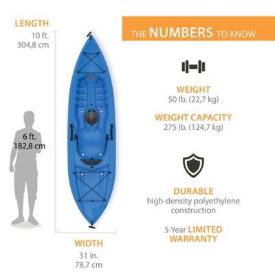 Image showing  Tamarack 100 Sit-On-Top Kayak, 91129