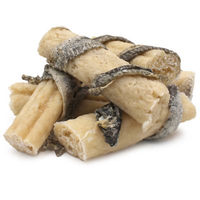 Image showing  Beef Collagen Dental Chew Stick Wrapped with Fish Dog Treat, 4 in.