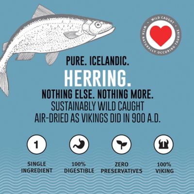 Image showing  Herring Whole Fish Dog Treats, 3 oz. Bag