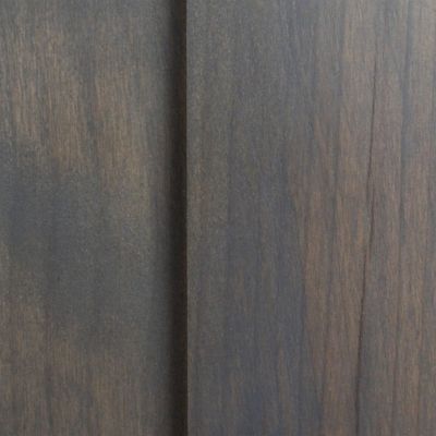 Image showing  36 in. x 84 in. Ash Herringbone Wood Finish Barn Door with Installation Hardware Kit