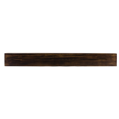 Dogberry Collections Modern Farmhouse Fireplace Shelf Mantel, Dark Chocolate, 36 in. x 9 in.