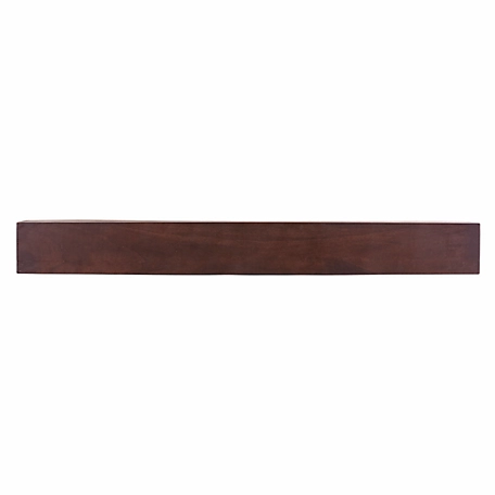 Dogberry Collections Modern Farmhouse Fireplace Shelf Mantel, Mahogany, 36 in. x 9 in.
