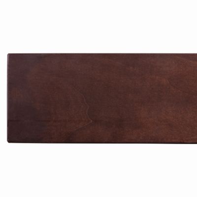 Image showing  36 in. x 9 in. Modern Farmhouse Fireplace Shelf Mantel, Mahogany