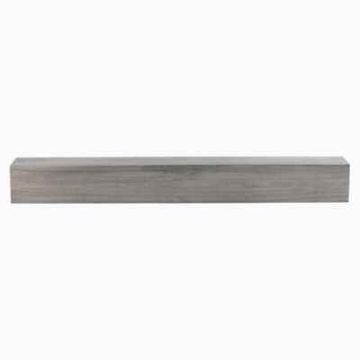 Image showing  48 in. x 9 in. Modern Farmhouse Fireplace Shelf Mantel, Unfinished