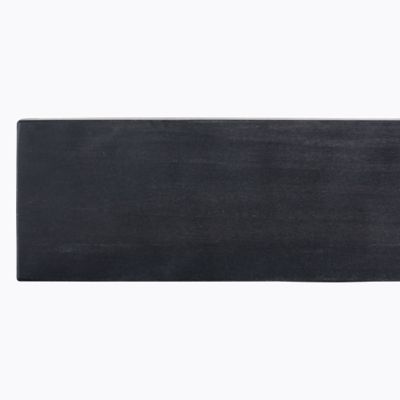 Image showing  60 in. x 9 in. Modern Farmhouse Fireplace Shelf Mantel, Midnight Black