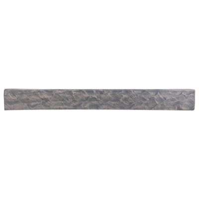 Dogberry Collections Rough Hewn Fireplace Shelf Mantel, Ash Gray, 36 in. x 9 in., Hewn