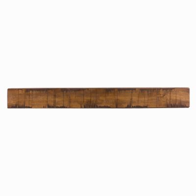 Dogberry Collections Rustic Fireplace Shelf Mantel, Aged Oak, 36 in. x 9 in., Rustic