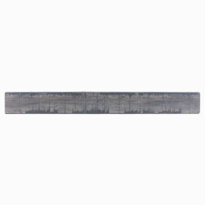 Dogberry Collections Rustic Fireplace Shelf Mantel, Ash Gray, 36 in. x 9 in., Rustic