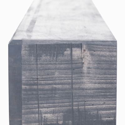 Image showing 5 th Dogberry Collections 60 in. x 6.25 in. Rustic Fireplace Shelf Mantel, Ash Gray