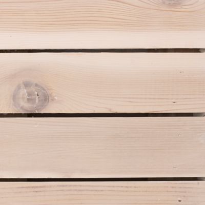 Image showing  72 in. x 14 in. Horizontal Slat Wooden Shutters, White, 2 pc.