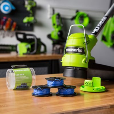 Image showing  0.065 in. x 16 ft. Auto Feed Single-Line String Trimmer Line, 3-Pack