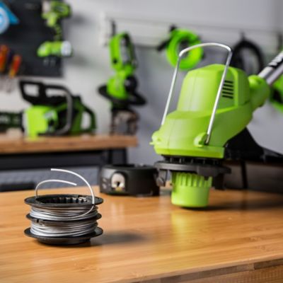 Image showing  0.08 in. x 16 ft. Bump Feed Dual-Line String Trimmer Line