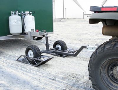 Image showing 5 th Outdoor Tuff Small Fish/Ice House Skis, 1-Pair