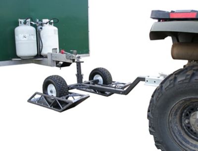 Image showing 6 th Outdoor Tuff Small Fish/Ice House Skis, 1-Pair