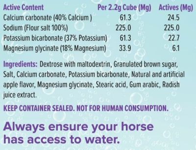 Image showing  Electrolyte Cubes, Apple