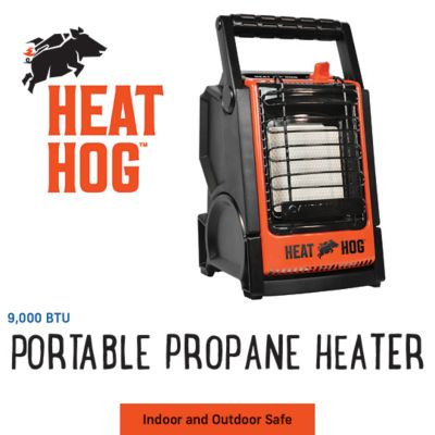 Image showing  Propane Indoor/Outdoor Portable Space Heater, 225 sq. ft., 9,000 BTU