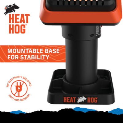 Image showing 5 th Heat Hog Piglet Indoor/Outdoor Portable Propane Space Heater, 95 sq. ft., 4,000 BTU
