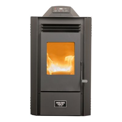 US Stove 1300 sq. ft. Pellet Stove, 50 lb. Hopper Size, US5513