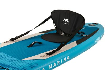 Image showing 5 th Aqua Marina 10 ft. 4 in. Vapor All-Around Stand-Up Paddle Board, Inflatable SUP + Carry Bag, Paddle, Fin, Pump