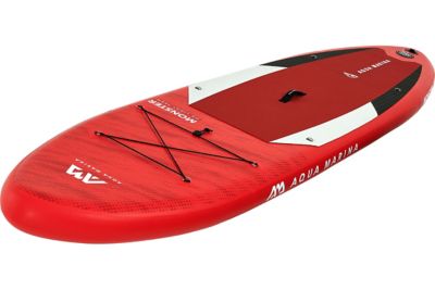 Image showing  12 ft. Monster All-Around Stand-Up Paddle Board, Inflatable SUP + Carry Bag, Paddle, Fin
