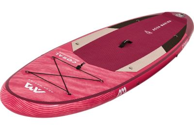 Image showing  Coral 10 ft.2 in., All-Around Advanced, Stand Up Paddle Board - Inflatable Sup + Carry Bag, Paddle, Fin