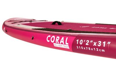 Image showing 7 th Aqua Marina Coral 10 ft.2 in., All-Around Advanced, Stand Up Paddle Board - Inflatable Sup + Carry Bag, Paddle, Fin