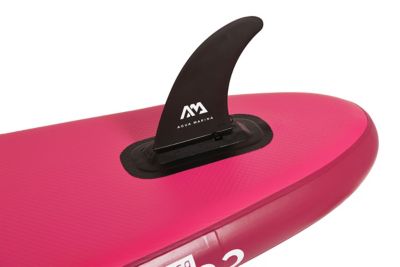Image showing 8 th Aqua Marina Coral 10 ft.2 in., All-Around Advanced, Stand Up Paddle Board - Inflatable Sup + Carry Bag, Paddle, Fin