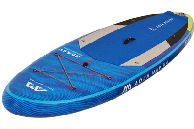 Image showing  10 ft. 6 in. Beast All-Around Advanced Stand-Up Paddle Board, Inflatable SUP + Carry Bag, Paddle, Fin