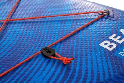 Image showing  10 ft. 6 in. Beast All-Around Advanced Stand-Up Paddle Board, Inflatable SUP + Carry Bag, Paddle, Fin