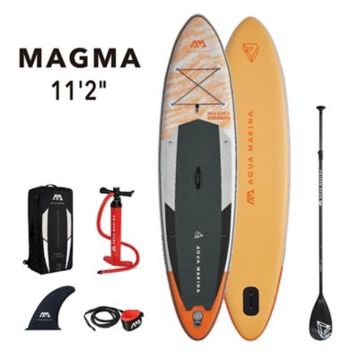 Aqua Marina Magma 11 ft.2 in., All Around Advanced, Stand Up Paddle Board, Inflatable Sup + Carry Bag, Paddle, Fin, Pump