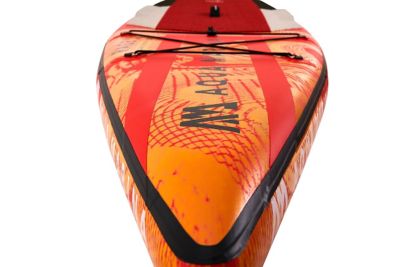 Image showing  Race 12 ft.6 in. Stand Up Paddle Board - Inflatable Sup Package, Including Carry Bag, Fin, Pump & Safety Harness