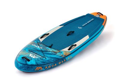 Image showing  Rapid 9 ft.6 in. Stand Up Paddle Board - Inflatable Sup Package, Including Carry Bag, Fin, Pump & Safety Harness