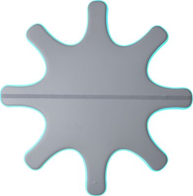 Image showing 6 th Aqua Marina Yoga Dock 9 ft.6 in. Stand Up Paddle Board - Including Carry Bag & Pump, US-BT-19YD1