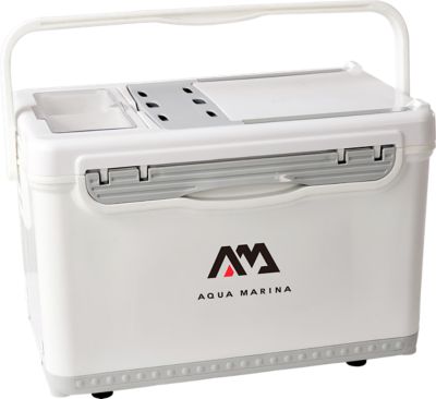 Image showing  2-in-1 Isup Hard-Sided Fishing Cooler with Back Support for Drift Am Isup